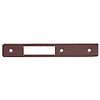 CRL DL2131DU Dark Bronze Flat Faceplate for DL2130 Series Hook Throw Deadlocks