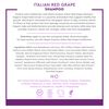 Organics Italian Red Grape Shampoo - 8 Fl Oz