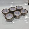 6x Brown Buff Parcel Packing Tape - 48mm x 66m