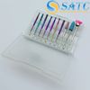 10pcs Nail Art Grinding Drill Bits Electric Manicure Machine Diamond Bullet Bit