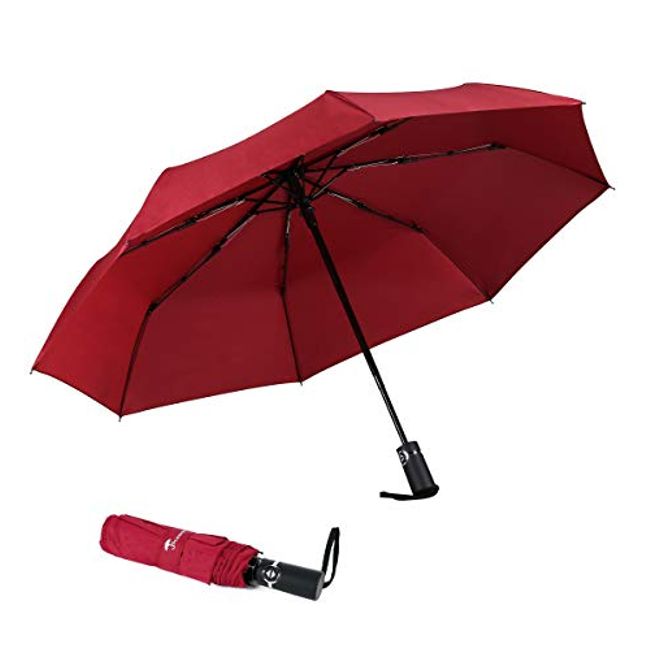 SY COMPACT Travel Umbrella Automatic Windproof Umbrellas Strong Compact Umbrella in Rain for Women Men