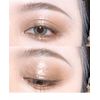 Eyeshadow Palette, Boiling Topic on SNS, High Color, No Disposal Colors, Eyeshadow, Glitter, Aishado Palette, Cosmetics, 7 Colors, Daily Life, High Color, Long Lasting, Unique Powder Cosmetic Tray (01# Almond)