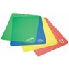 Set of 4 Flexible Chopping Boards Flexible Cutting Sheets Mats Colour Coded Reliable