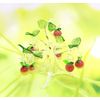 CNSW55 Cute Handmade Glassware Rolling Peach Tree