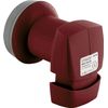 Schwaiger extrem hitzebeständig Sun Protect Single-LNB Ziegelrot