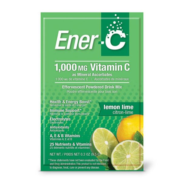 Ener-C 1,000 mg Lemon Lime 30 Packets By Ener-C