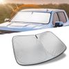For Ford F250 2021 Windshield Sun Shade Front Window Cover Car Visor Foldable