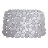 iDesign Pebblz Kitchen Sink Protector Mat, 0.1" x 13.6" x 10.7" ,Graphite