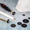 Internal Pipe Cutter, Plastic PVC Pipe Fitting Reamer Plumbing Tools Kit Pipe Reamer Tool with Grinding Wheel for Plastic Pipe Cutting Replacement