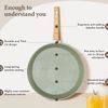 12 Pieces Kitchen Pots & Pans Set Nonstick Cookware Set Granite Coated Green