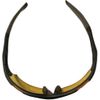 Incredible Bargains The Jackson Night Driving Bifocal Safety Glasses, Black/Yellow Lens + 1.50