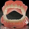 28pcs Denture Whitening Temporary Fake Teeth Upper Lower Removable Veneers, 01 Black