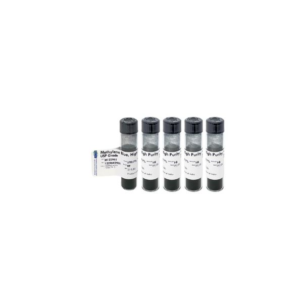 Methylene Blue Powder - USP Grade, 99+% - 3rd Party Tested - 5 Gram