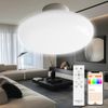 Dimming and Toning Function, Ceiling Light, 20 W, Equivalent to 200W, LED Ceiling Light, Eye Friendly, Energy Saving, Eco Friendly, Smart Ceiling Light, Remote Control, Bluetooth Compatible,