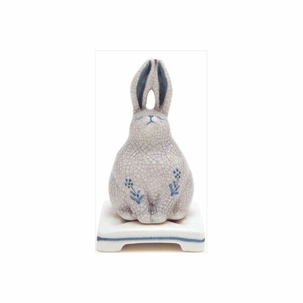 Set of 60 Rabbit Incense Burners, Nippon Kodo, Buddhist altar equipment, incense burners, gifts, indoor incense, cones, high-quality incense, interior decoration, made in Japan, incense holder, rabbit, incense sticks, incense burner, sticks, fragrance