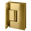 Satin Brass Vienna 337 Series Adjustable Wall Mount Full Back Plate Hinge