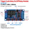 DC 5-36V Replace Relay Digital LED Board Switch Circuit Dual MOS Trigger Cycle Circuit Timer Delay Module