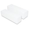 Buffer Professional Sanding Block, White 100 Grit, Best Quality, Made in Germany, Pack of 2