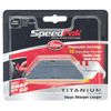 Clauss 18433 Speedpak Replacement Titanium Bonded Hook Blade Cartridge - Grey (10-Piece)