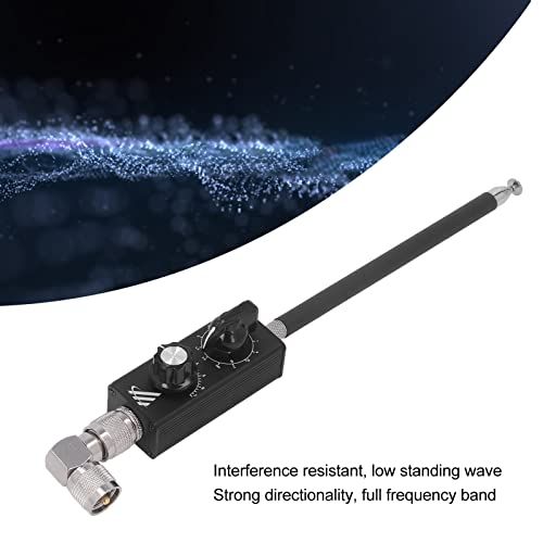 Shortwave Antenna, Portable QRP Shortwave Antenna HF Full Band Tuned FM Aviation with Strong Directionality for Reception Reception