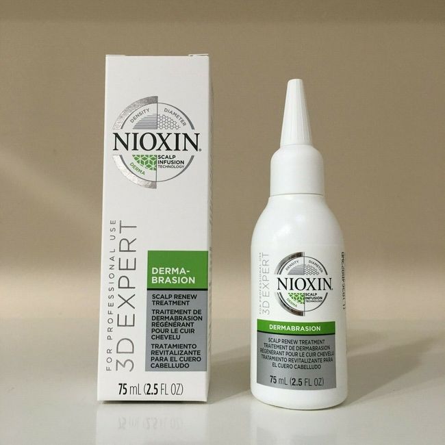 Nioxin 3D Expert Dermabrasion Scalp Renew Treatment 2.5 oz   new fresh