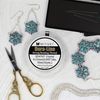 Miyuki Dura-Line Beading Thread – Durable Braided String, Crystal, 0.12 mm in Diameter, 50-Meter Spool