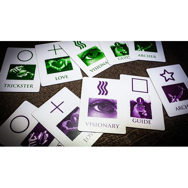 BIGBLINDMEDIA Presents The Lightwave ESP Deck by Adam Cooper, Magic Trick, Beginner, Mentalism