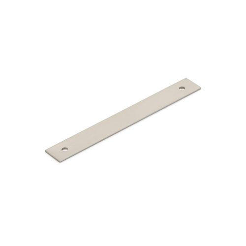 Schaub Pub House Collection 5 in. (127mm) Pull Backplate, Brushed Nickel - 5105B-BN