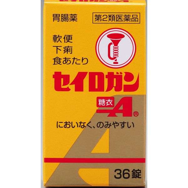 【第2類医薬品】セイロガン糖衣A 36錠