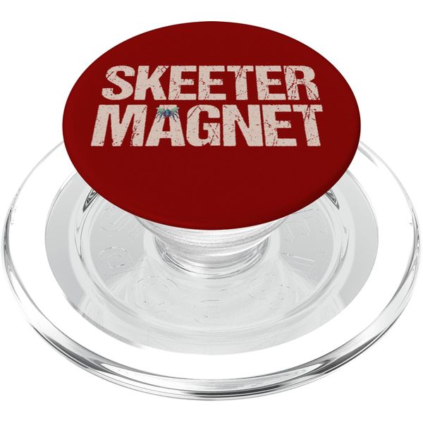 Skeeter Magnet Mosquito Bites Summer Biting Bug Badly Bitten PopSockets PopGrip for MagSafe