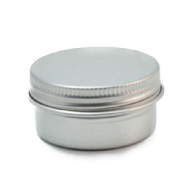 Aluminum Mentum can 15g<br> Aluminum Mentum Can, Screw Type, Portable Can, Aluminum Can [Storage Container/Handmade Cosmetics] 532P16Jul16