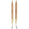 KnitPro 100 cm x 12 mm Basix Fixed Circular Needles, Birch