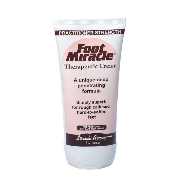 Straight Arrow FOOT MIRACLE Professional Therapeutic Cream 6 Oz Rough Hard Skin