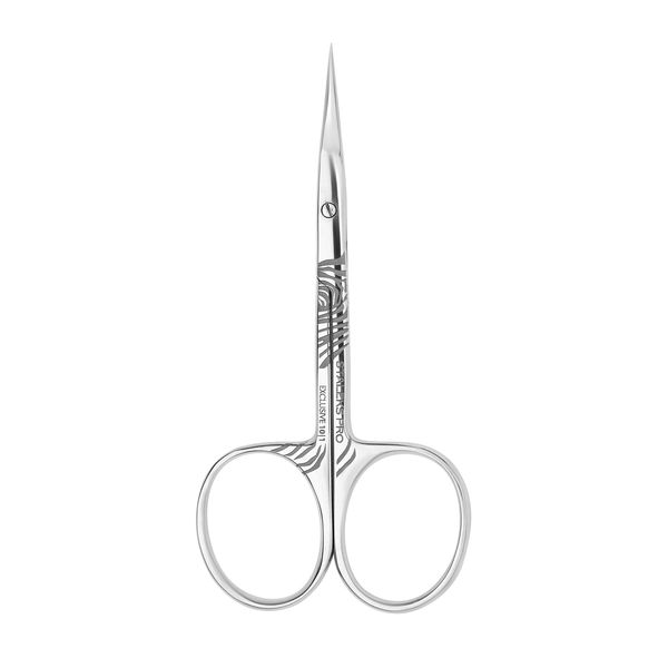 STALEKS Exclusive 10 Professional Cuticle Scissors 23 mm and Leather Case