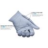 BIONIC Mens Performance Grip Pro LH Golf Glove - White - XL