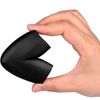 Table Corner Protectors, 10 Pack Foam Corner Cushion Protector, Edge Corner Guards for Baby (Black)