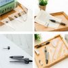XINGSUI 8 Pcs Geometry Maths Set,Eometry Compass Set,for Drawing, Measurement, Mathematical Model, Learning Tool
