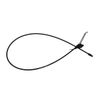 FR Recliner Handle Cable 3mm with 3.75" Exposed Wire, S-Tip Connector 39.7"