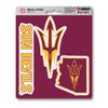 FANMATS NCAA Arizona State Sun Devils Team Decal, 3-Pack Red