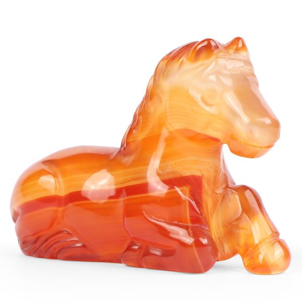 Horse (Red Banded Carnelian)