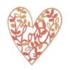 Sizzix Thinlits Die-Natural Love, Metal, Multi-Colour, 23.3 x 12.5 x 0.2 cm