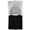 BERRY'S Plastic Ammo Box, Clear/Black 100 Round 38/357 (1)