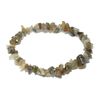 CrystalAge Labradorite Gemstone Chip Bracelet