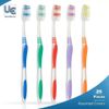 25 Pack Wholesale Toothbrush Individually Wrapped Classic Medium Soft With Cap