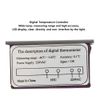 Temperature Controller,TPM-900 220V Digital Temperature Controller LED Panel Meter with Sensor Thermostat Controller