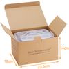New brothread 2 Layers Stackable Clear Storage Box/Organizer for Holding 40 Spools Home Embroidery & Sewing Thread (Spool Size Requirement: Height≤5.6cm; Width≤4.3cm)