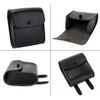 Universal Motorcycle Pouch Front Fork Sissy Bar Saddle Side Tool Bag Pu Leather