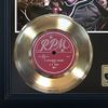BB King "Three O'Clock Blues" Framed Reproduction Signed Record Display