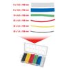 KS Tools 970.0540 Shrink-On Tubes Assorment, Coloured, 110 pcs