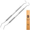 Dental Pick Teeth Cleaning Tools Dentist Scraper Calculus Plaque Floss Remover 2